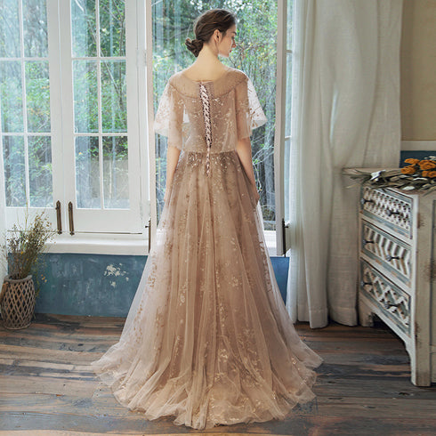 Women's Temperament Fashion Celebrity High-end Host Evening Dresses - ROUTINE FASHION